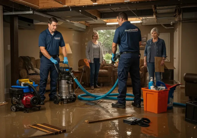 Basement Water Extraction and Removal Techniques process in Markle, IN